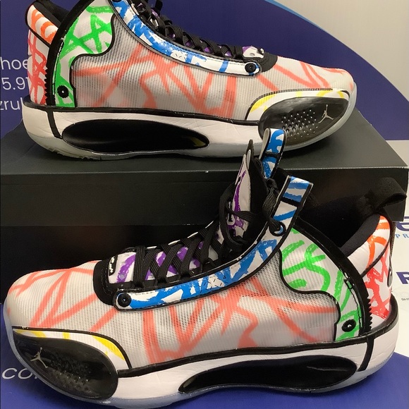 Air Jordan 34 Zion Williamson Coloring Book Kids